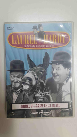 DVD pelicula: Laurel y Hardy en el oeste (Way Out West, 1937). Loe mejor de e Gordo y el Flaco. Director: James Horne