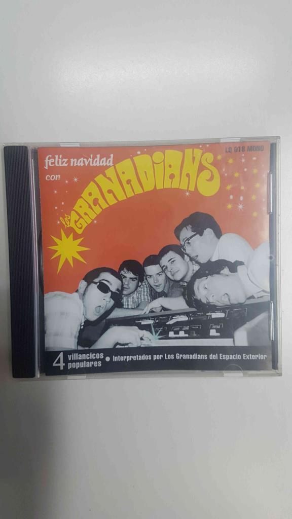 CD Musica: Feliz navidad con los Granadians. 4 villancicos populares interpretados por los Granadians del Espacio Exterior