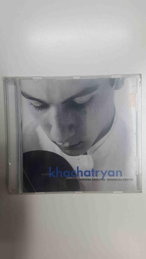 CD Musica: Sergey Khachatryan - Sibelius Khachaurian (conserva el precinto original). Sinfonia Varsovia emmanuel Krivine