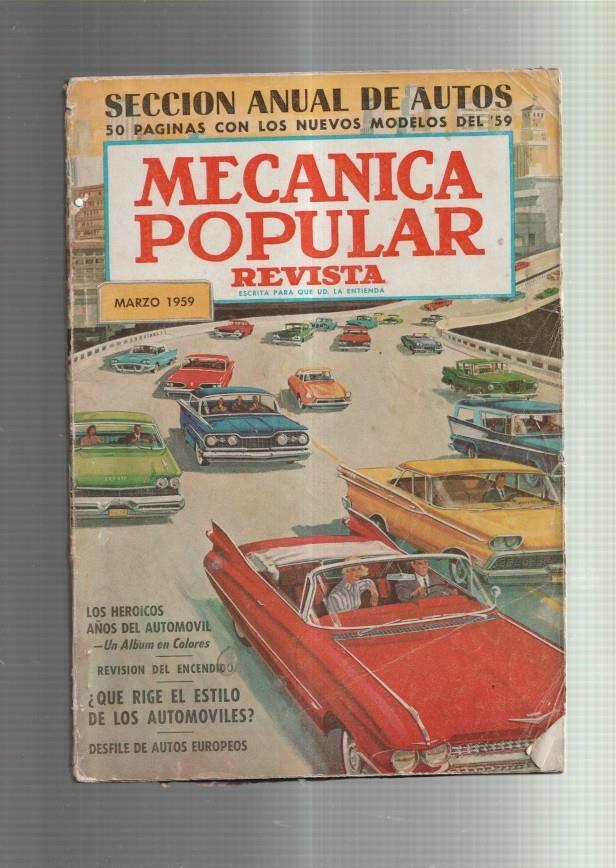Mecanica Popular : Marzo 1959: Los heroicos años del automovil