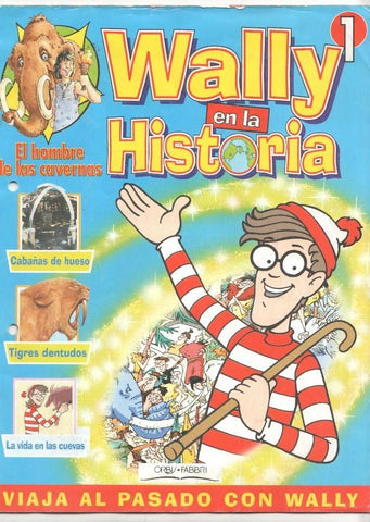Revista Wally en la historia num 01: El hombre de las cavernas, Viajeros del Tiempo