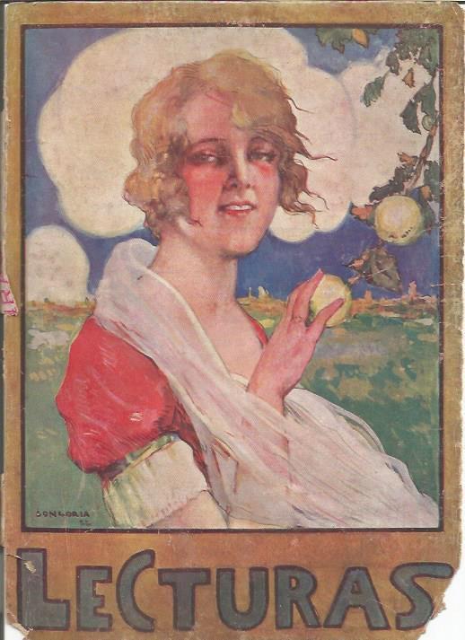 LAMINA 27145: Portada de la revista Lecturas, suplemento de El Hogar y la Moda, numero 21