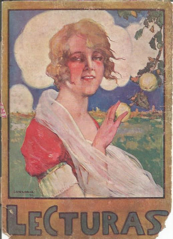 LAMINA 27145: Portada de la revista Lecturas, suplemento de El Hogar y la Moda, numero 21
