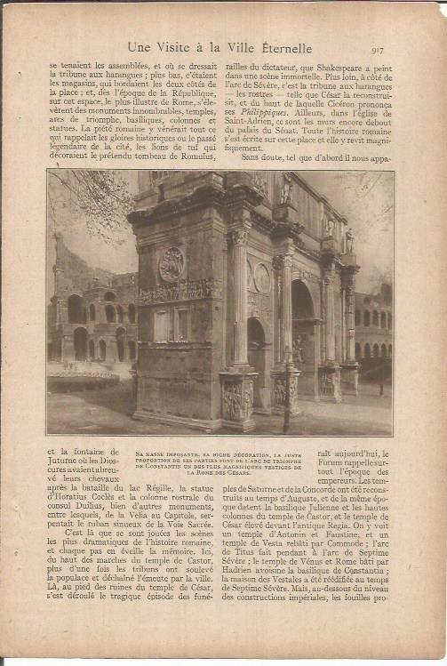 LAMINA 27285: Arco de Constantino en Roma