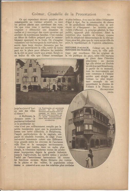 LAMINA 27244: El Kaufhaus en Colmar