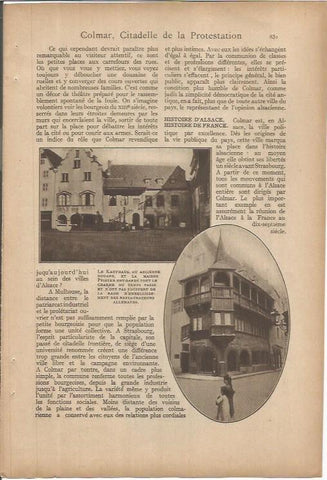 LAMINA 27244: El Kaufhaus en Colmar