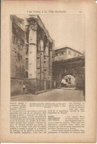 LAMINA 27286: Templo de Marte en Roma