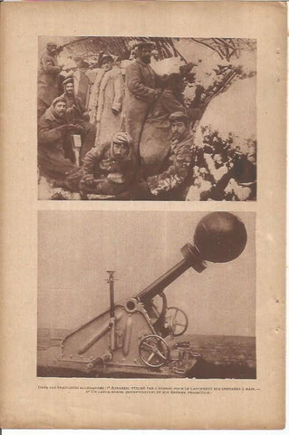 LAMINA 27315: Trincheras del ejercito de Alemania