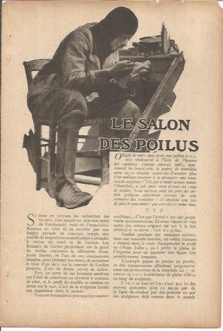 LAMINA 27292: Fotografia para Le Salon des Poilus