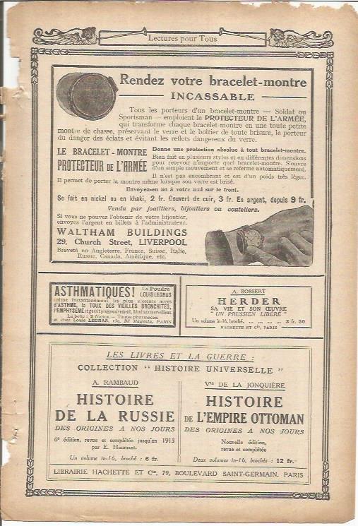 LAMINA 27296: Publicidad de publicaciones de la editorial Hachette