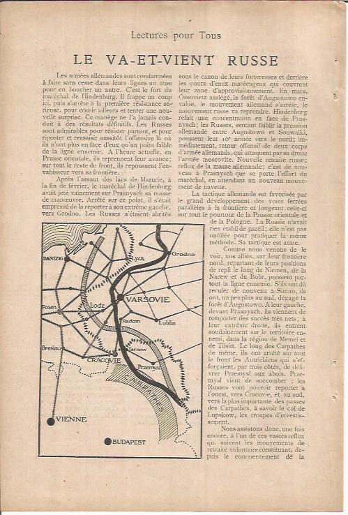 LAMINA 27301: Campaña de Varsovia