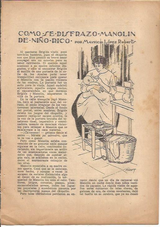 LAMINA 27171: Ilustracion de Miret