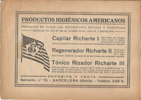 LAMINA 27189: Publicidad de Productos Higienicos Americanos