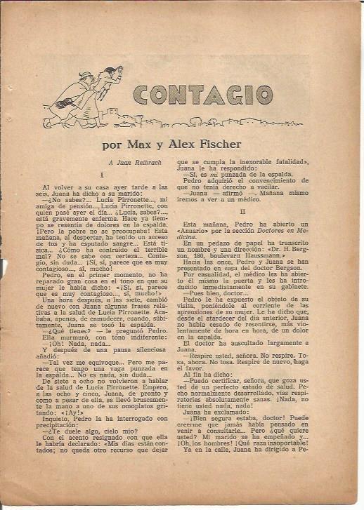 LAMINA 27180: Ilustracion de Castanys para Contagio, por Max y Alex Fischer