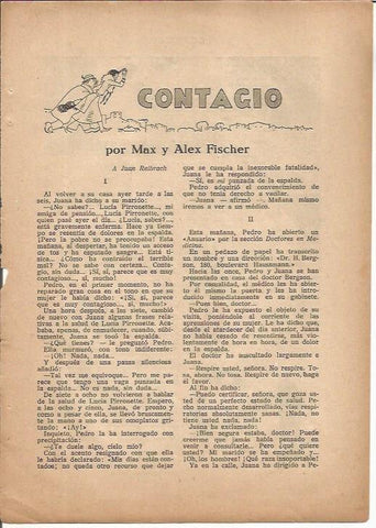 LAMINA 27180: Ilustracion de Castanys para Contagio, por Max y Alex Fischer