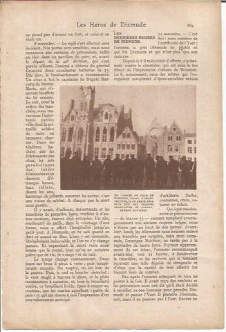 LAMINA 27217: Hotel de Ville en Dixmude