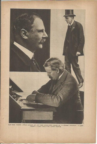 LAMINA 27235: Lord Derby, Lord Cecil y M. Lloyd George