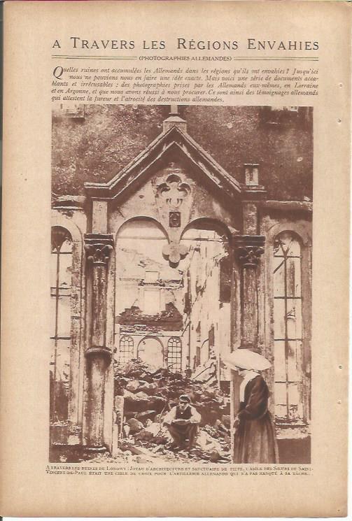 LAMINA 27208: Ruinas del asilo de San Vicente de Paul en Longwy