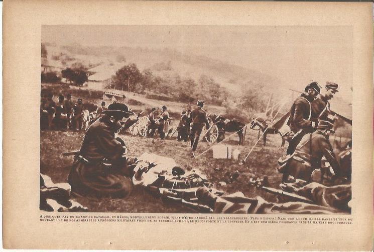 LAMINA 27204: Campo de batalla en la Primera Guerra Mundial