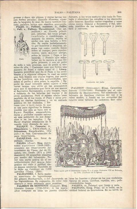 LAMINA ESPASA 37738: Palio usado por Carlos V