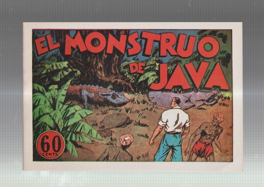 Facsimil: Juan Centella coleccion Audaz: El monstruo de Java