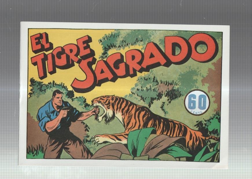 Facsimil: Juan Centella coleccion Audaz: El tigre sagrado