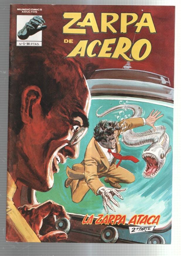 Mundicomics: Zarpa de Acero numero 5: La zarpa ataca