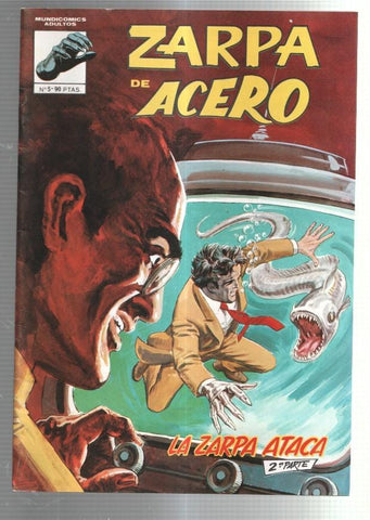 Mundicomics: Zarpa de Acero numero 5: La zarpa ataca