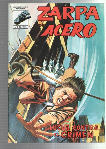 Mundicomics: Zarpa de Acero numero 3: Lucha contra el crimen