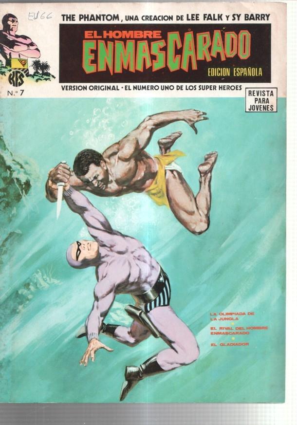 Vertice: El Hombre Enmascarado volumen 1 numero 07: La olimpiada de la jungla, etc