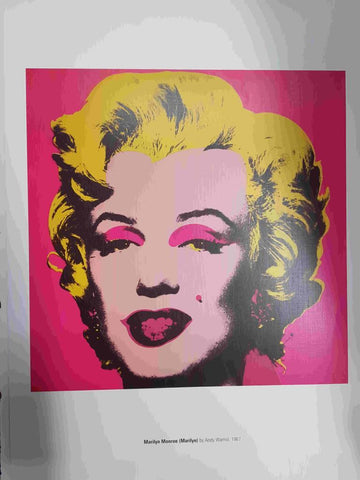 Lamina, litografia num 02: Marilyn Monroe (Marilyn) por Andy Warhol (1967)