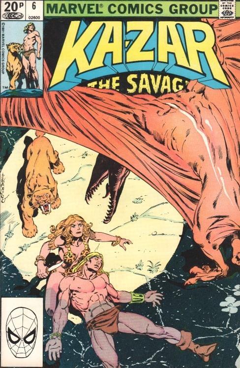 Ka-zar the Savage Vol. 1, No. 06