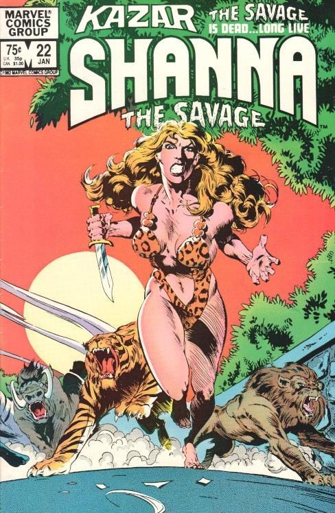 Ka-zar the Savage Vol. 1, No. 22 Shanna the savage
