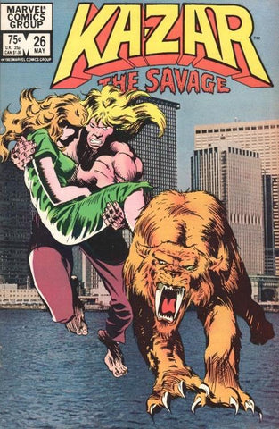 Ka-zar the Savage Vol. 1, No. 26
