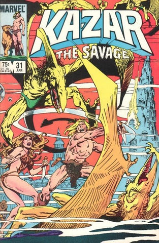 Ka-zar the Savage Vol. 1, No. 31