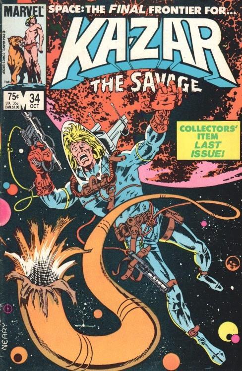 Ka-zar the Savage Vol. 1, No. 34