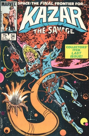 Ka-zar the Savage Vol. 1, No. 34