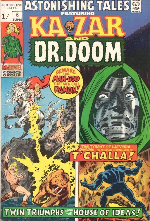 Astonishing Tales Vol. 1, No. 06 Ka-zar and Dr. Doom 