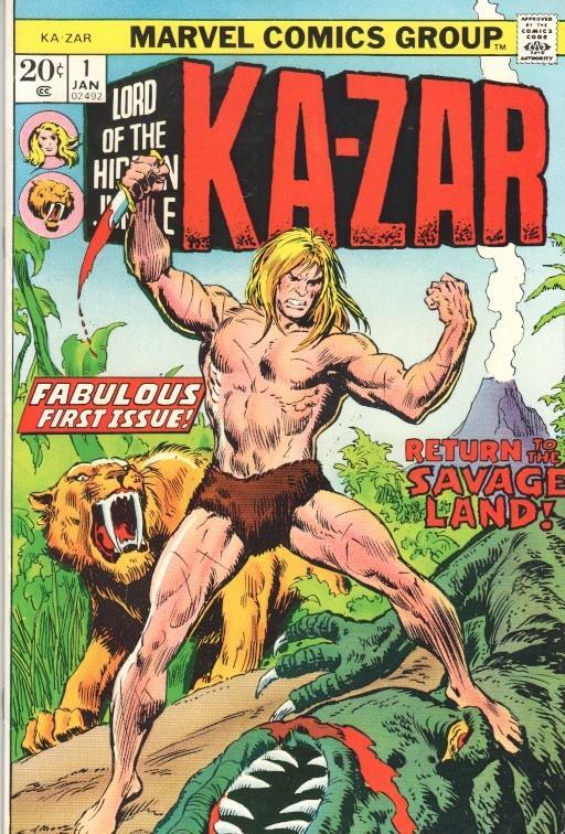 Ka-zar Lord of the Hidden Jungle Vol. 1, No. 01