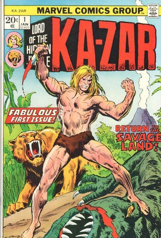 Ka-zar Lord of the Hidden Jungle Vol. 1, No. 01