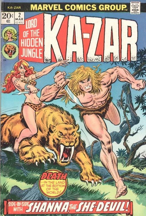 Ka-zar Lord of the Hidden Jungle Vol. 1, No. 02
