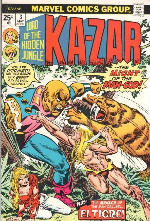 Ka-zar Lord of the Hidden Jungle Vol. 1, No. 03