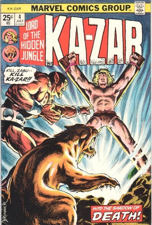 Ka-zar Lord of the Hidden Jungle Vol. 1, No. 04