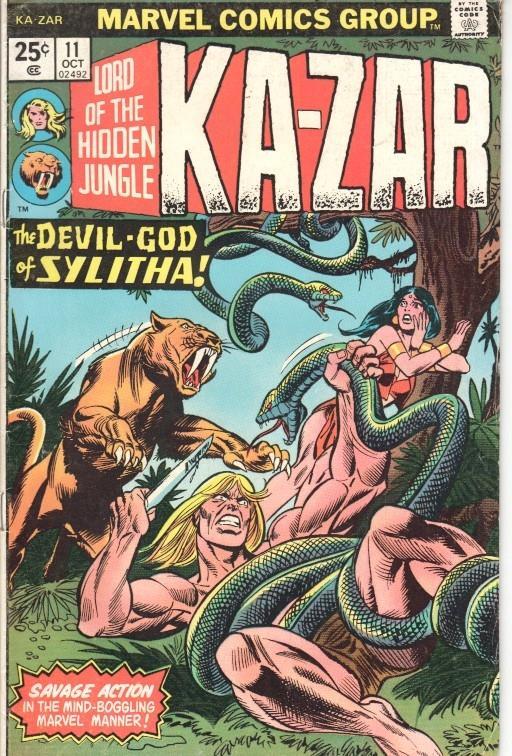 Ka-zar Lord of the Hidden Jungle Vol. 1, No. 11