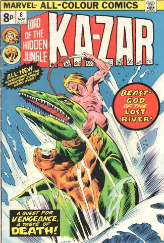 Ka-zar Lord of the Hidden Jungle Vol. 1, No. 06