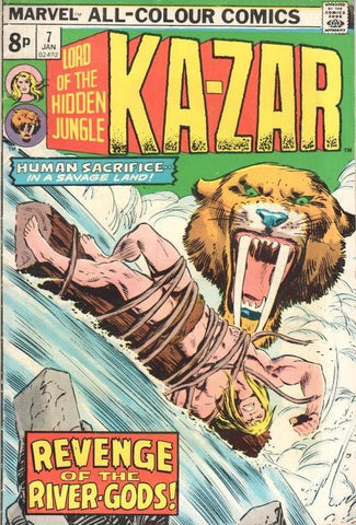 Ka-zar Lord of the Hidden Jungle Vol. 1, No. 07