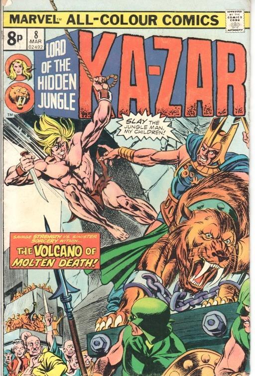 Ka-zar Lord of the Hidden Jungle Vol. 1, No. 08