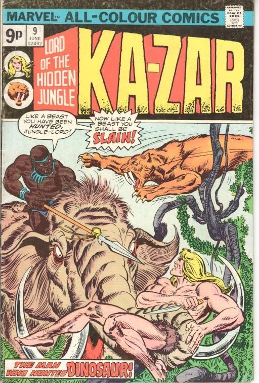 Ka-zar Lord of the Hidden Jungle Vol. 1, No. 09