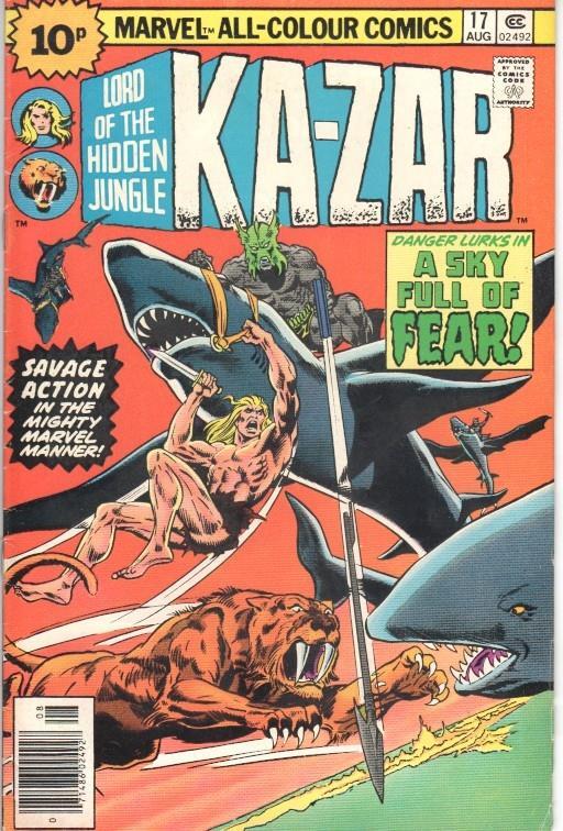 Ka-zar Lord of the Hidden Jungle Vol. 1, No. 17