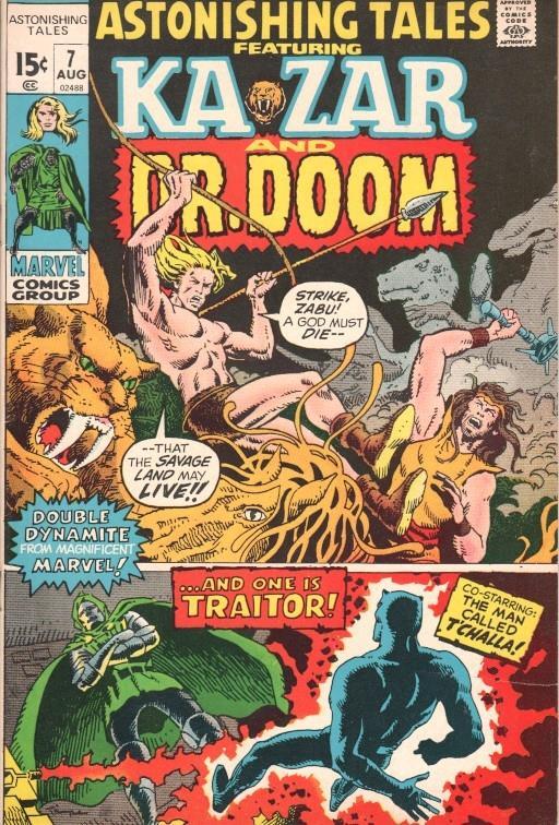 Astonishing Tales Vol. 1, No. 07 Ka-zar and Dr. Doom 